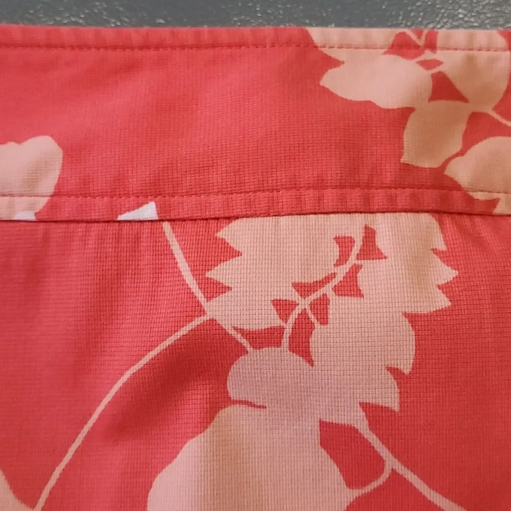 Rafaella skirt, size 8. Pink floral design. 97% cotton‎ 3%spandex. Barbiecore